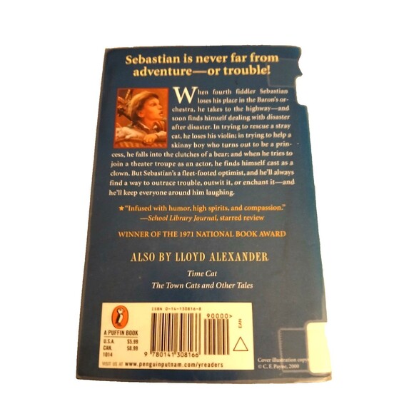 The Marvelous Misadventures of Sebastian by Alexander, Lloyd paperback 2000 - Picture 3 of 3
